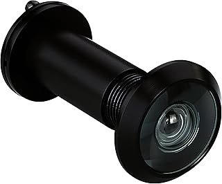 TG3016YG-BC UL Listed Solid Brass HD Glass Lens 220-degree Door Viewer Peephole with Heavy Duty Privacy Cover for 1-3/8